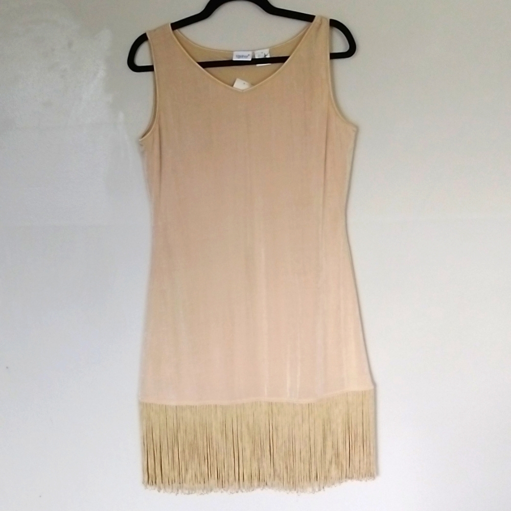 Fringe Midi Dress